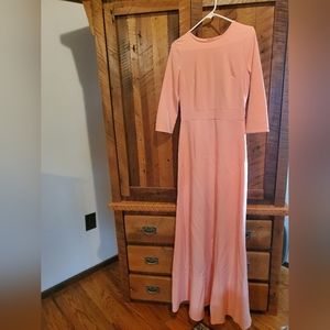 Maxi Peach Dress
